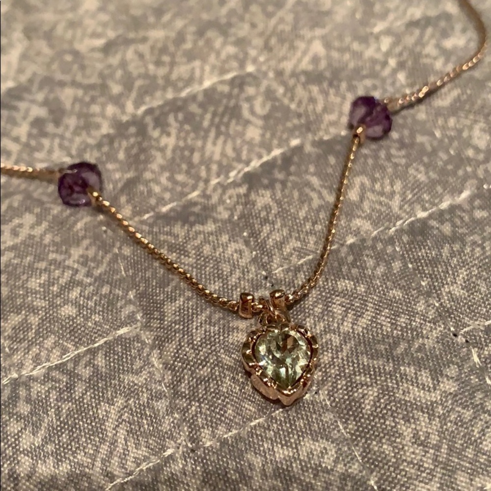 Betsey Johnson heart necklace ❤️